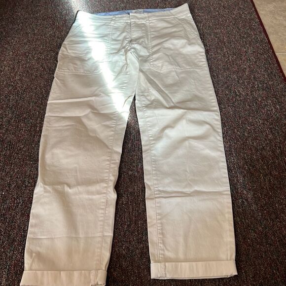 J crew khaki boyfriend chino pants 25 - Picture 3 of 8